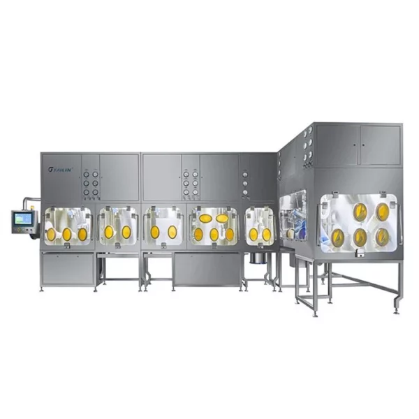 Automatic Aseptic Vial, Prefill, Ampoule Filling Line isolator